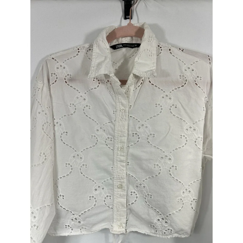 Zara women button